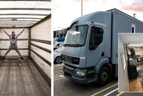 Находчивая пара из Британии переоборудовала грузовик в дом на колёсах, чтобы путешествовать