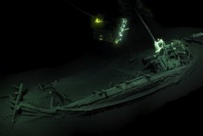 В Черном море обнаружен неповрежденный древнегреческий корабль возрастом 2400 лет