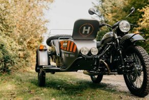 Ural Air: мотоцикл со взлётно-посадочной площадкой для квадрокоптера