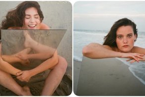 Неоднозначные работы фотографа, балующегося с зеркалами и девушками, сбивают с толку