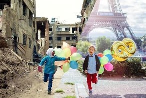 Контраст между двумя мирами, в которых мы живем