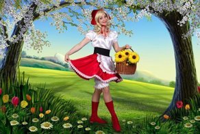 Эпизод из жизни Красной Шапочки