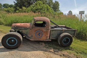 Trophy Rat: мощный самодельный пикап сделанный из грузовика 1937 года