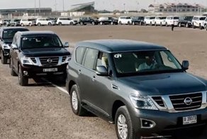 Nissan Patrol попал в книгу рекордов Гиннесса, устроив танцы в пустыне