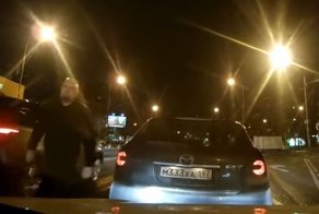 Учение на дороге и обвинение в вымогательстве