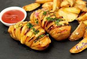 2 простых рецепта картофеля в духовке