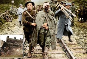 Грубая военная реальность: Первая мировая война в цвете