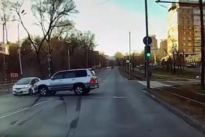 Авария дня. Это было действительно неожиданно
