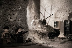 Лего-фотография: в кадре и за кадром