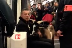 Парижский поезд метро остановили из-за пассажира с козой
