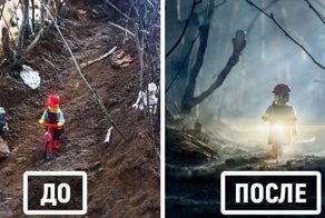 Фотограф снимает игрушки Lego и сам создаёт для них спецэффекты