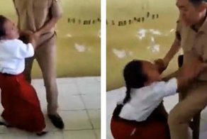 Испугавшаяся прививки девочка устроила истерику и пнула ногой в область паха мужчине-учителю