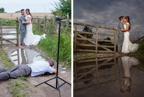 65 фото-доказательств, что свадебные фотографы готовы на все ради запоминающегося кадра