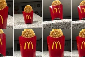 Пьяный фотосет с фастфудом почти обеспечил мужчину едой на всю жизнь