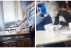 Омские школьники выжимали грязные тряпки в чай малышам