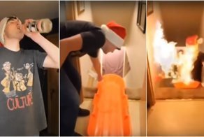 Как за несколько секунд устроить пожар в своем доме