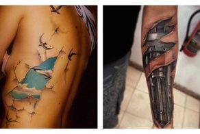 Убедительные 3D-татуировки: слишком совершенны, чтобы быть реальными