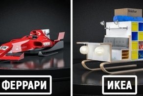 Дизайнеры представили, как выглядели бы сани Санта Клауса, будь они созданы под известными брендами