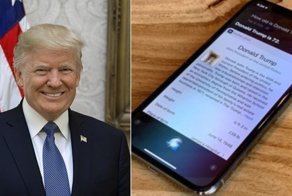 Портрет Трампа заменили на фотку пениса