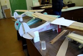 Авиамодельный детский кружок