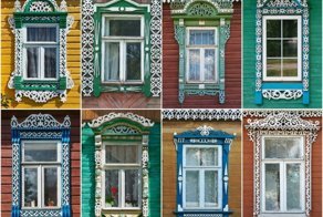 Эстетика старых окон и наличников России