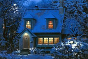 Романтические пейзажи Евгения Лушпина