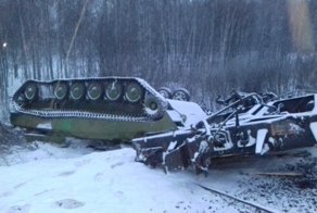 Под Омском рассыпалась военная техника