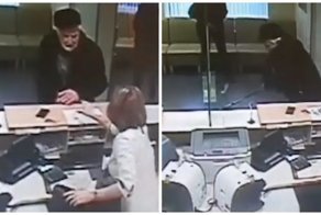 Дедуля разнес отделение Cбербанка из-за "шайтан-машины"