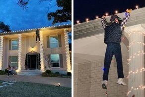 Американец хотел спасти парня, застрявшего на крыше. Но спасаться пришлось ему самому — от стыда