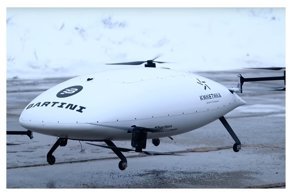 "Замерз!": дрон-аэротакси, разработанный в "Сколково", на испытаниях упал в сугроб