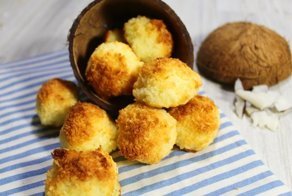 Кокосанка - очень вкусное печенье всего из трех ингредиентов. Домашнее печенье без муки за 20 минут