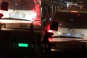 В Москве упрямый водитель не пропускал "скорую", а затем заблокировал её