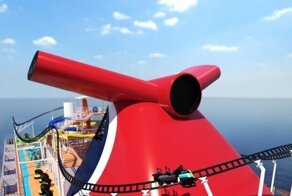 Carnival Cruises строит первый в мире круизный лайнер с американскими горками