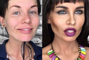 Вы все еще не верите в силу макияжа? Девушка каждую неделю перевоплощается, и это выглядит круто
