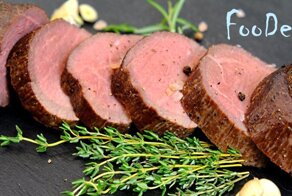 Мясо шиворот-навыворот - сочная говядина, запеченная в духовке