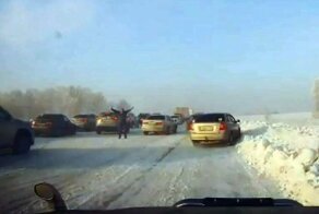 Штурман молодец! Массовое ДТП с участием девяти машин в Кемеровской области