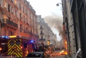Мощный взрыв бытового газа прогремел в центре Парижа, есть пострадавшие