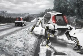 Elevate - футуристический шагающий внедорожник от Hyundai