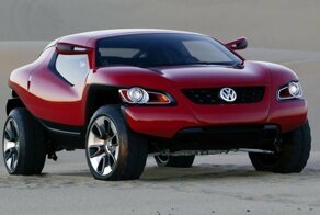 Volkswagen Concept T 2004: купе, кроссовер, кабриолет и багги в одном концепте