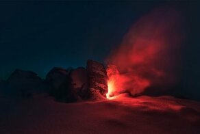 Песнь льда и пламени: огненные фантазии норвежского фотографа