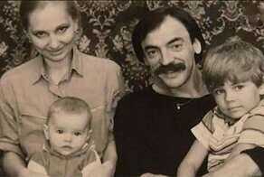 Знаменитости в кругу семьи. Фото из домашних архивов