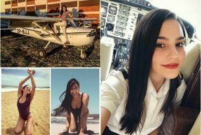Красота неземная! Летчица восхитила своими снимками без формы