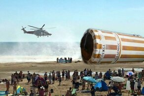 На берег в Америке выбросило НЕЧТО! Решено эвакуироваться!