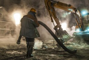 Из-за прорыва трубы: жители Твери оказались в ледяном аду
