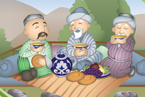 Чайку попили