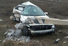 Авария дня. Женщина устроила серьезное столкновение в Астраханской области