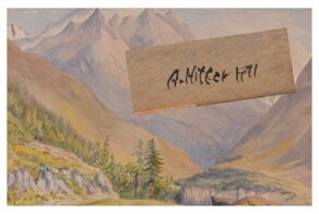 В Германии на аукцион выставили три картины Гитлера