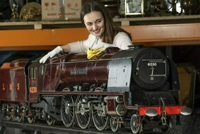 Точь-в-точь: модель британского паровоза, на создание которой ушло 10 лет