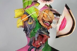 Что у него в голове? Парень делает безумные автопортреты