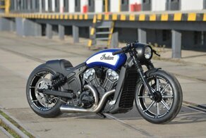 Indian Dragster: кастомайзинг от WalzWerk Racing